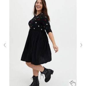 Torrid Star Sweater dress Size 2